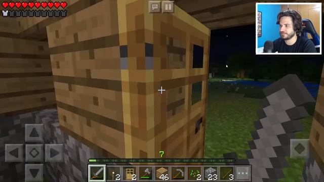 EU FIZ A MINHA PRIMEIRA CASA NO MINECRAFT POCKET EDITION! смотреть онлайн