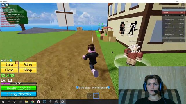Роблокс (Roblox) Продолжаем играть и тестировать различные режимы в игре) Опять стал пиратом)) АРРР смотреть онлайн