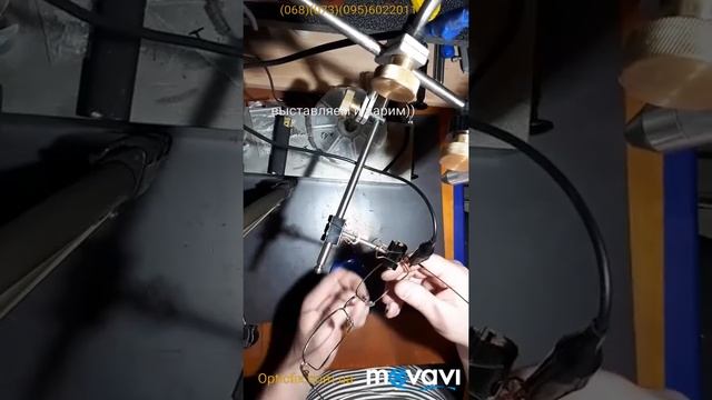 Лопнули очки на переносице. Ремонт очков.Replacement and welding of the nose of the optical frame смотреть онлайн