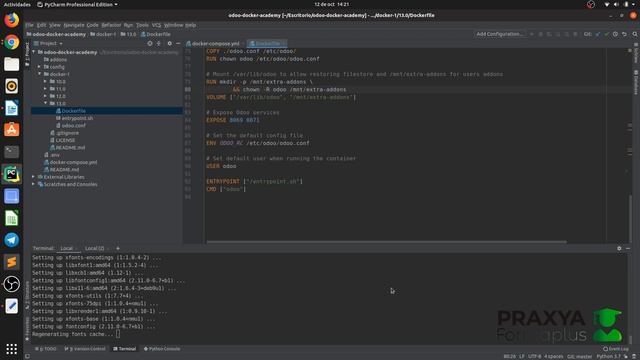 Odoo 13 GIT Docker Tutorial - Build your Own Odoo Dockerd Image (2020) смотреть онлайн