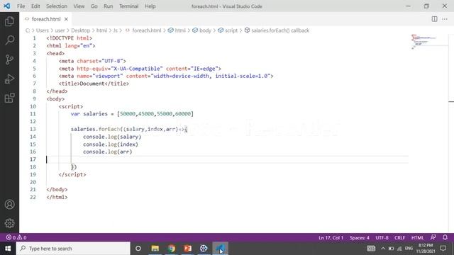 foreach loop in JavaScript | foreach method in JavaScript | foreach loop | Loops in JavaScript смотреть онлайн
