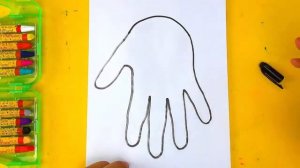 Рисуем РУЧКИ  - РыбаКит папа рисует