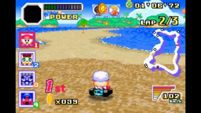 Konami Krazy Racers GBA - C&M Playthrough смотреть онлайн
