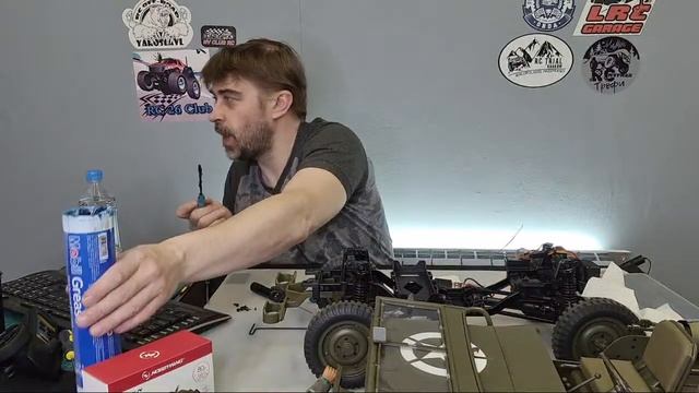 Разбираю RocHobby RC Car 1/6 Scaler JEEP WILLYS 1941 MB 4WD. Смазка Перед Выездом