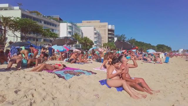 ?? IPANEMA & ARPOADOR BEACHES, Rio de Janeiro, Brazil | Beach Vlog | 4K UHD смотреть онлайн