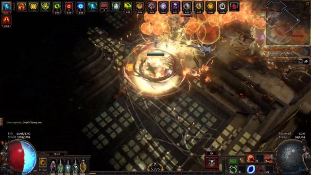 PoE 3.13 - Necromancer CoC Volatile Dead