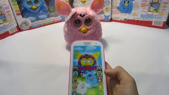 Интерактивная игрушка Ферби с телефоном смотреть онлайн
