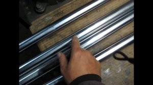 ремонт мелких повреждений на хроме перьев вилки