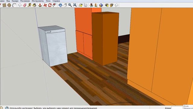 Планировка комнаты 3,5х3,5 м. Часть 3