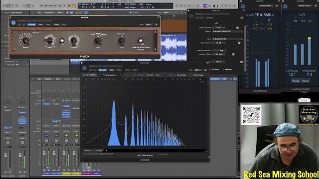RED SEA MASTERING. Студийный стрим. Acustica Audio_Diamond dynamic saturator first review. смотреть онлайн
