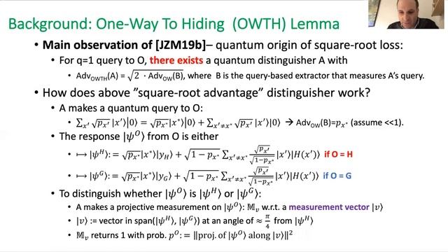 Measure-Rewind-Measure: Tighter Quantum Random Oracle Model Proofs for One-Way to Hiding and CC... смотреть онлайн