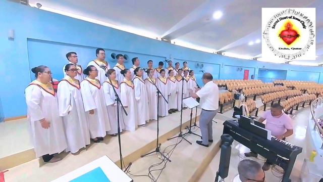 BLESS US, O LORD - Nikko Oliver Villanueva 2016 - Sacred Heart of Jesus Choir, Doha, Qatar смотреть онлайн