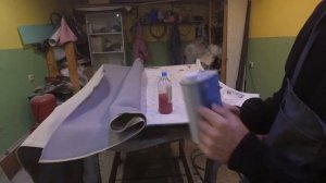 Перетяжка потолка авто и результат спустя 3 года.