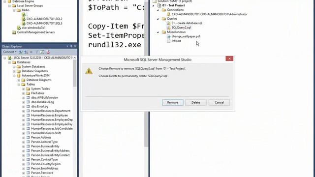 Эффективная работа с запросами в Microsoft SQL Server Management Studio смотреть онлайн