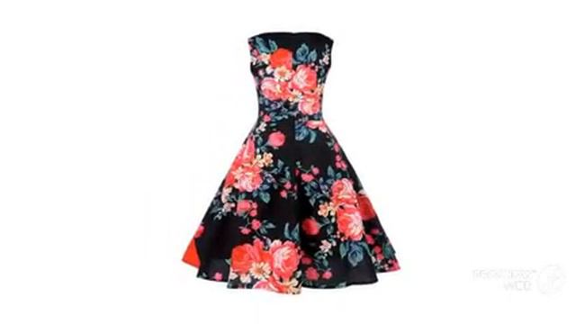 Одежда с AliExpress-два повседневных платья для юных девушек с ярким принтом смотреть онлайн