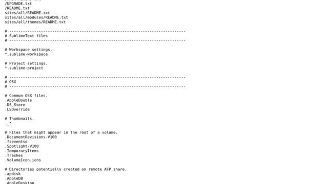 Drupal: .gitignore file setup for Acquia Cloud смотреть онлайн