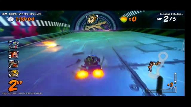 EGG NS v2.1.6 Crash Team Racing Nitro-Fueled || Android POCO F3 6/128 смотреть онлайн