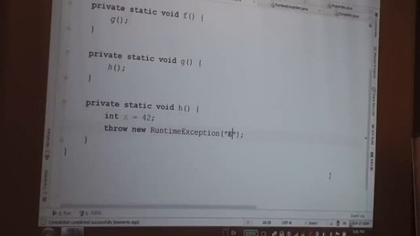 Java Core February: Exceptions. Лекция #7 (Часть 1)
