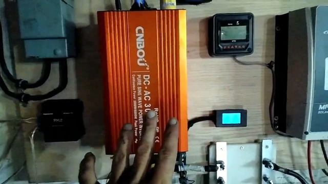 BP3000W pure sine wave inverter using wind&Soar system смотреть онлайн