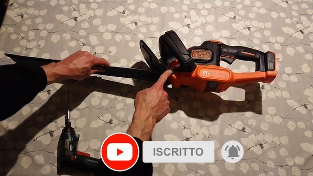 Tagliasiepi a batteria Black & Decker GTC18504PC-QW 18V - lama 50 cm: montaggio e funzionamento смотреть онлайн