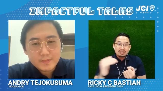 "Join organization and you'll grow up" Ricky Bastian | Impactful Talk JCI East Java смотреть онлайн
