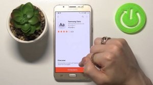 Как поменять стиль шрифта на Samsung Galaxy J7 2016