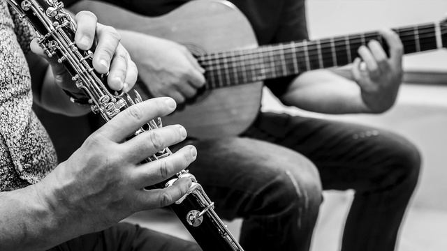The Nightfall ( For Guitar & Clarinet ) - Roberto Cardinali e Andrea Gianolla смотреть онлайн