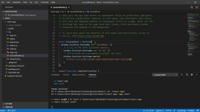 React ep01 create react app смотреть онлайн
