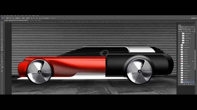 car sketch & product design sketch design process(Benz EQ design sketch) смотреть онлайн