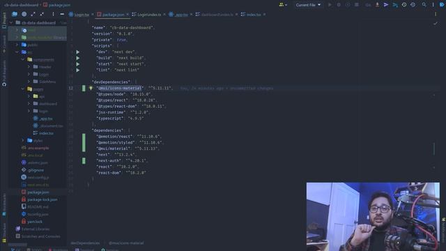 Build a React Data Dashboard App | NextJS, Typescript, MUI - 2.Authentication with NextAuth JS смотреть онлайн