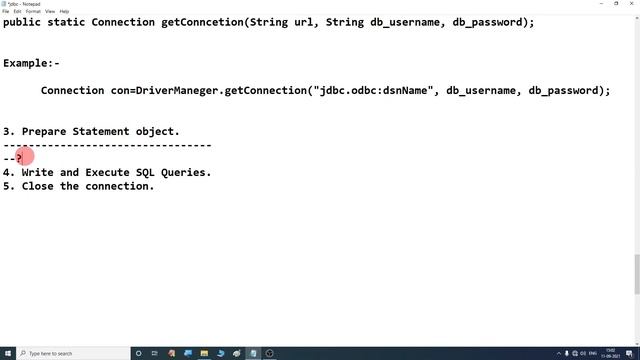JDBC | Steps to connect with Database in Java | steps to connect jdbc | java program to dabase смотреть онлайн