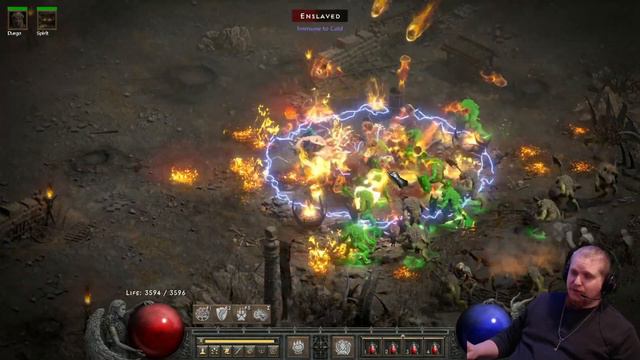 D2R - Hell Wolf Theorycraft (Destruction Volcano Spam) смотреть онлайн