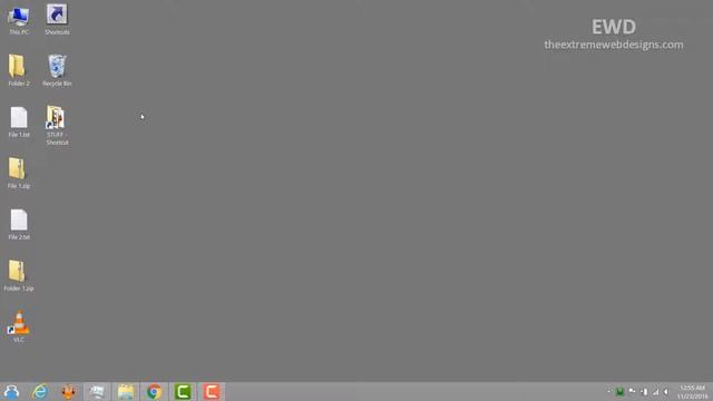 How To Move Icons Freely & Easily Anywhere On Desktop In Windows 8, 8.1 смотреть онлайн