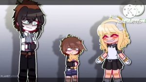 Teen William and Mrs. Afton react to their kids’ genes || FNaF Gacha