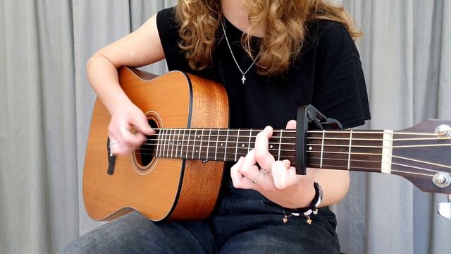 Ema Mária Žaková | The Chainsmokers & Coldplay - Something Just Like This | Gitarová akadémia смотреть онлайн