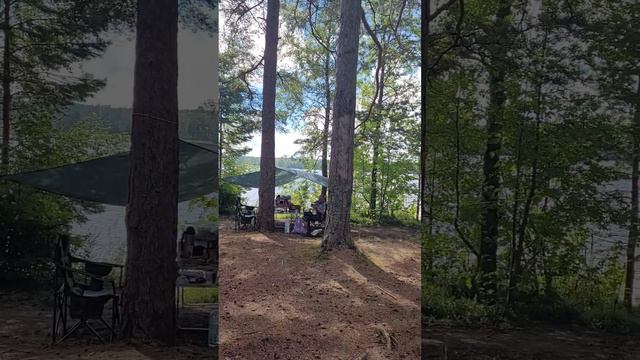 Карелия 2024. Озеро Снетково. Наш лагерь. Июль 2024г (Часть 1).mp4 смотреть онлайн