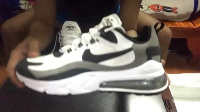 Nike Air Max 270 React смотреть онлайн