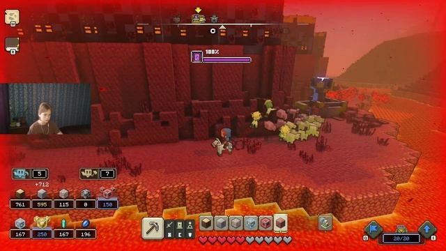 Опять на скелетов напали | Minecraft Legends смотреть онлайн