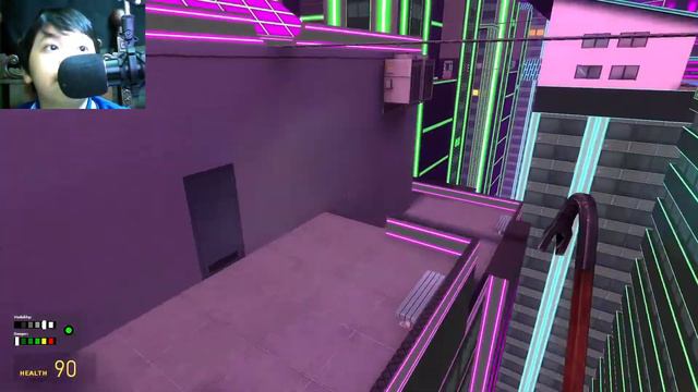 GMOD Brand new neon city map ! смотреть онлайн