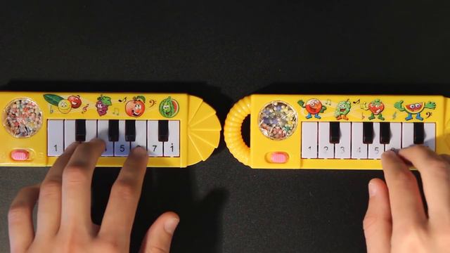 We Are Number One but it's played on 2 $1 pianos that I found on ebay смотреть онлайн