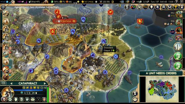 Byzantine p5 (Civ V Vox Populi 6-19-2) смотреть онлайн