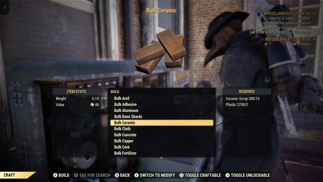 Fallout 76 Scrap Junk To Produce Ceramic Best Quickest Easiest Guide смотреть онлайн