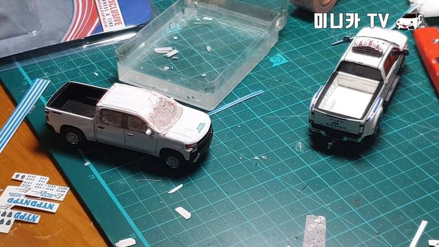 2019 실버라도 픽업트럭 NYPD 커스텀 뉴욕경찰차 만들기 [그린라이트미니카Greenlight] (SUB) смотреть онлайн