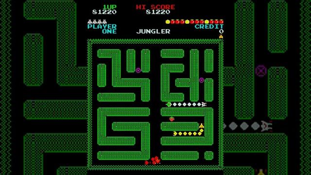 Arcade Game: Jungler (1981 Konami) смотреть онлайн