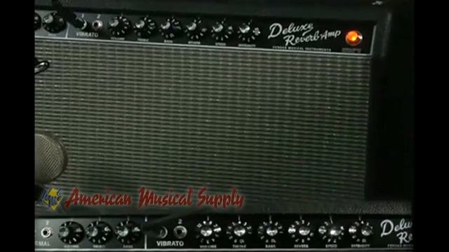 Fender 65 Deluxe Reverb Guitar Combo Amplifier - Fender 65 Deluxe Reverb смотреть онлайн