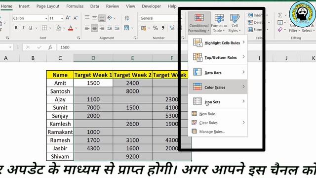 How to Quickly Highlight Blank Cells in Excel in Hindi | Excel me Blank cell ko Kaise Highlight kar смотреть онлайн
