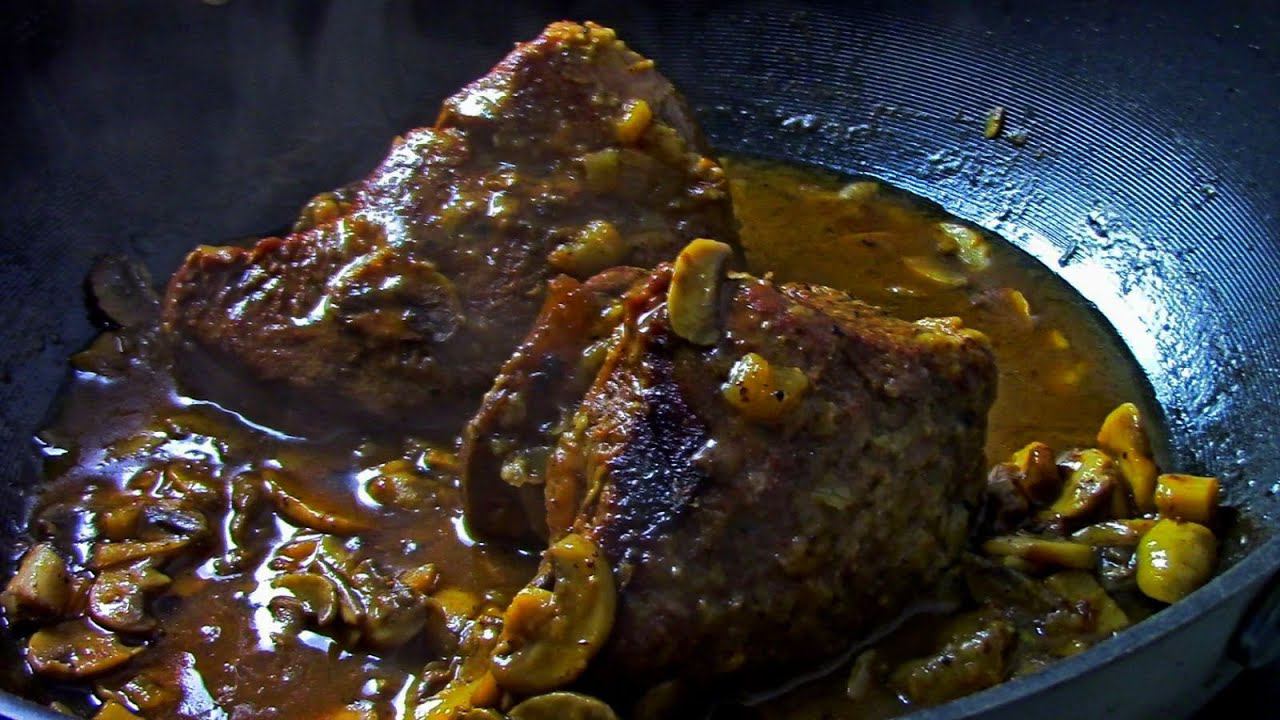 Захотелось вкусного, приготовила мясо по-итальянски! смотреть онлайн