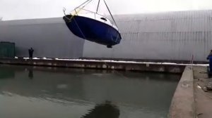 Испытание катера «Новая Ладога М»