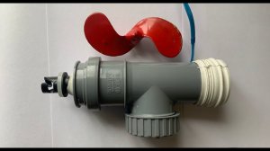 Турбо реактивный насос для лодки ПВХ своими руками. 12 В