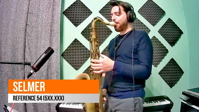 Selmer Reference 54 Vs Selmer Mk VI смотреть онлайн